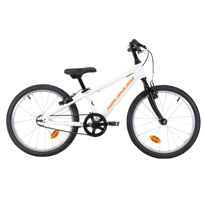 NAKAMURA Vélo enfant 20 pouces 5-8 ans Mystic Evo Kid Blanc et orange