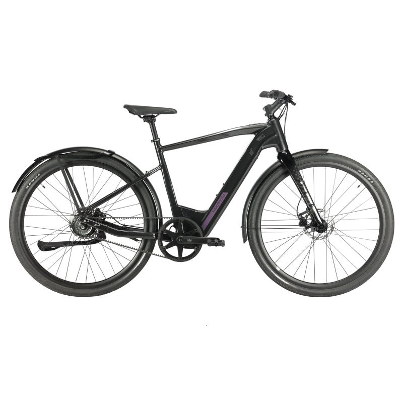 NAKAMURA Vélo de ville électrique adulte Crosslite Noir